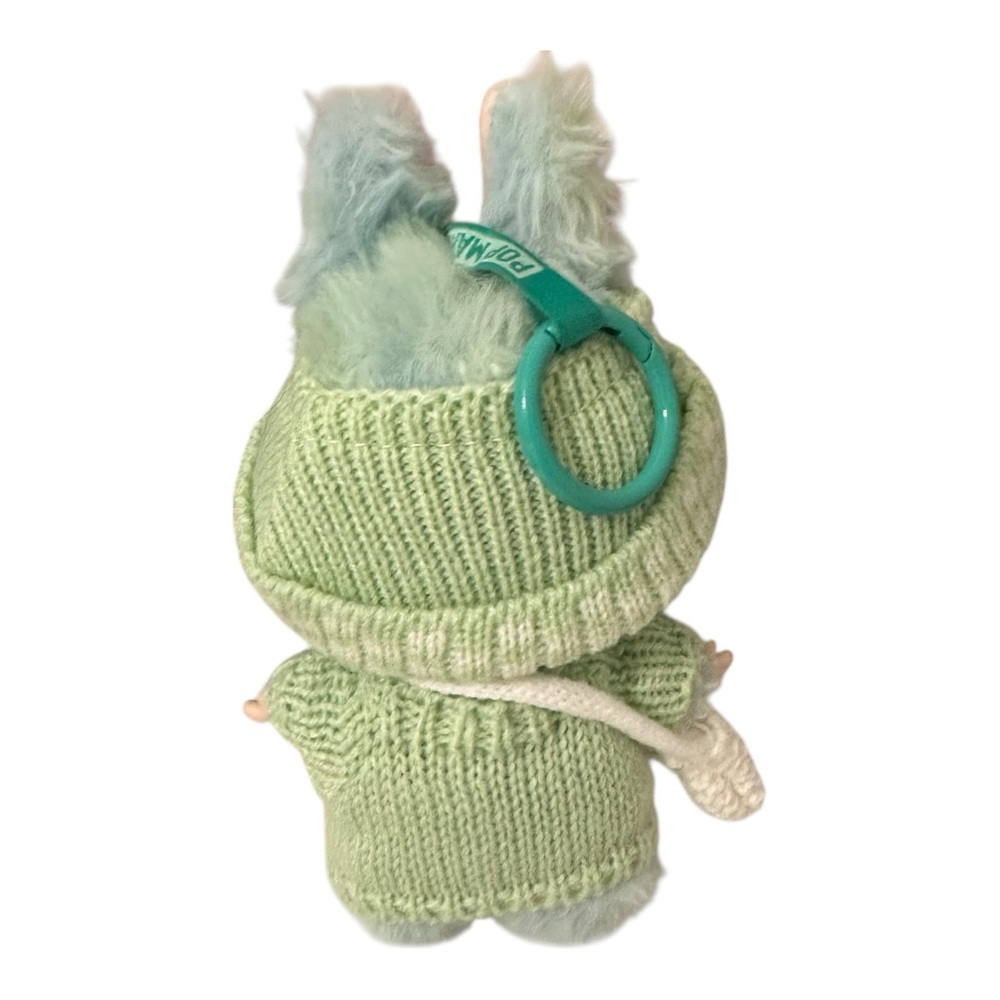 Labubu Clothes NIP Cute Green Knit Outfit Toy - Picture 3 of 4